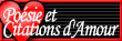 Poésies et citations d'amour